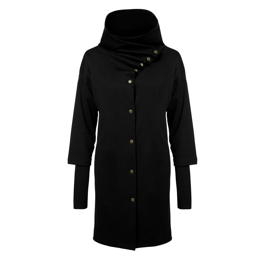 【 Urban unique 】 high-neck strap coat Urbania Coat | Melow par Mélissa Bolduc | Atelier La Pomme